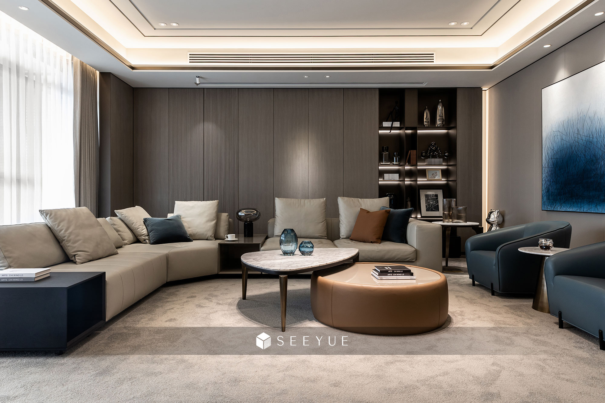 奢悅-客廳-護(hù)墻-收納-極簡(jiǎn)-輕奢-(20)