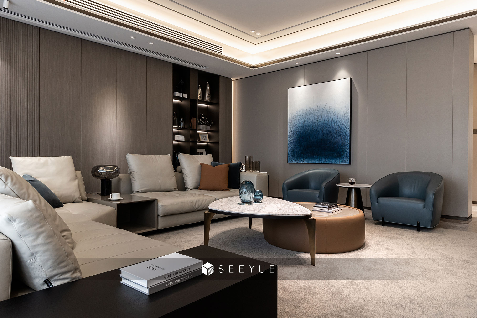 奢悅-客廳-護(hù)墻-收納-極簡(jiǎn)-輕奢-(22)