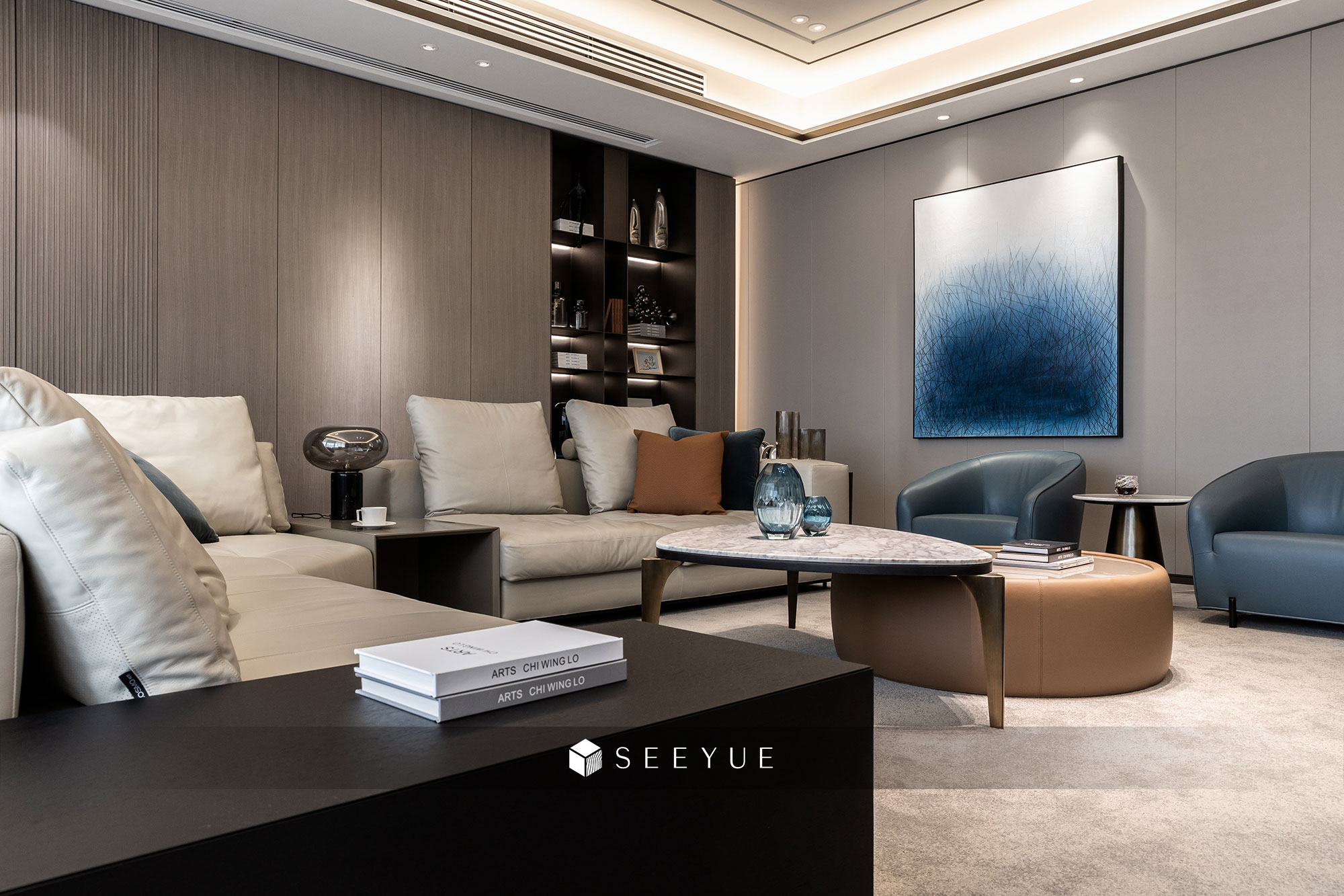 奢悅-客廳-護(hù)墻-收納-極簡(jiǎn)-輕奢-(27)